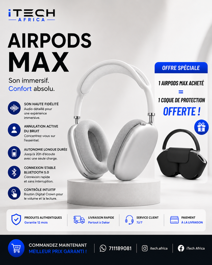 AIR PODS MAX ORIGINAUX
