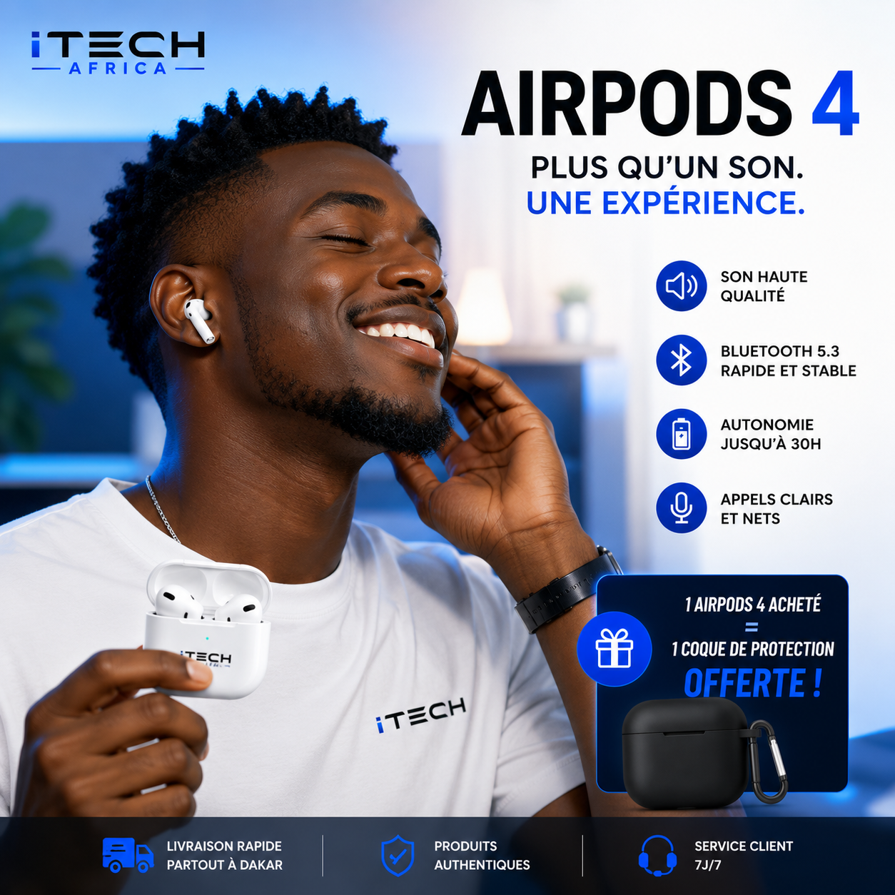 AIR PODS 4 ORIGINAUX