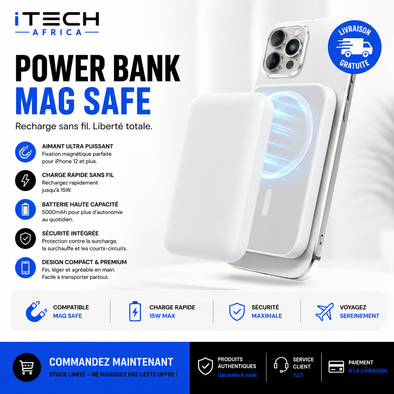 POWER BANK MAG SAFE |ORIGINAL