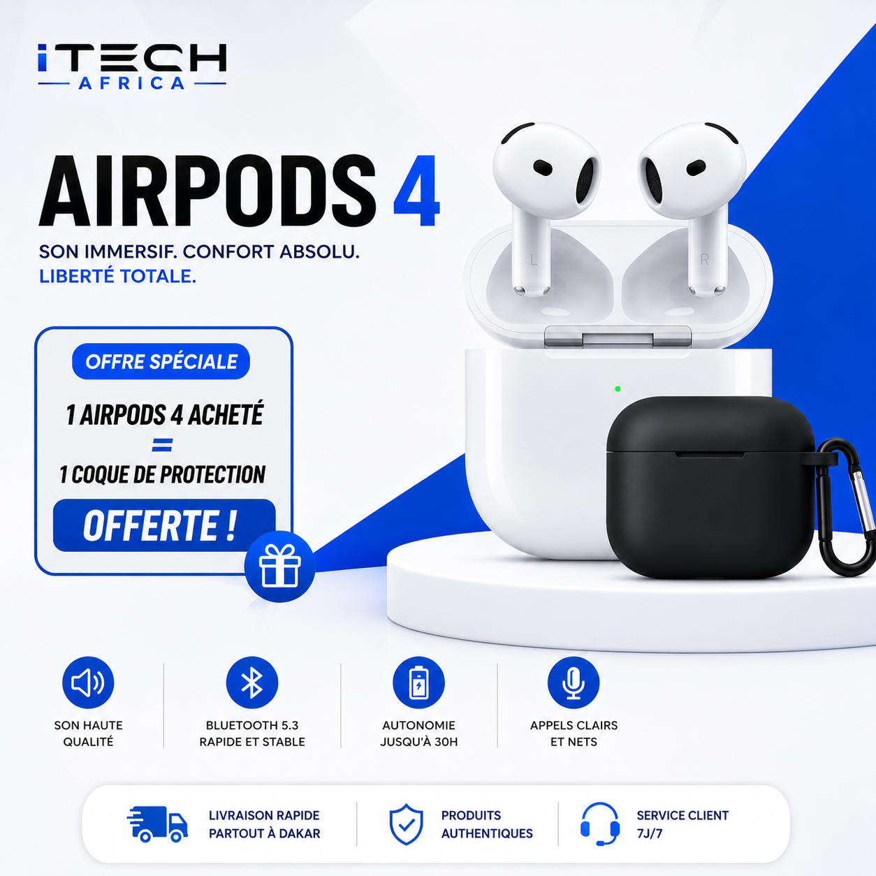 AIR PODS 4 ORIGINAUX