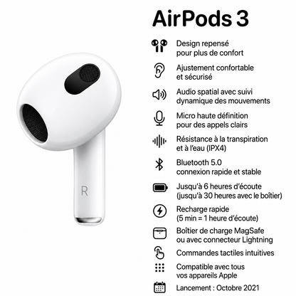AIR PODS 3 ORIGINAUX